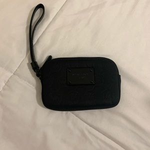 Black Michael Kors Change/Card Wallet